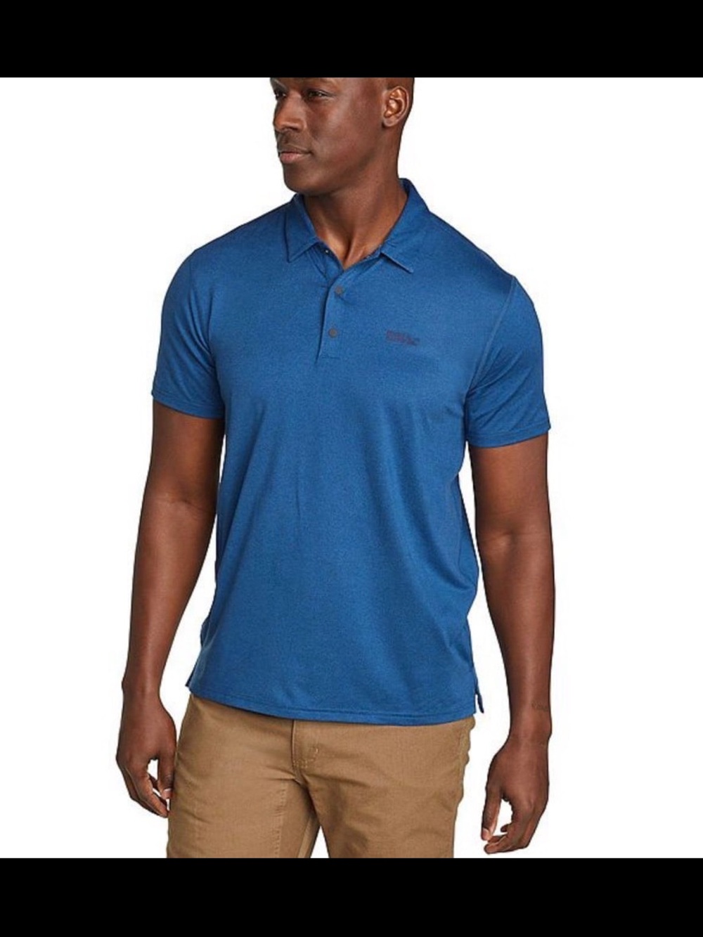 Eddie Bauer Men's Royal Blue Polo Shirt